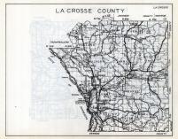 La Crosse County Map, Wisconsin State Atlas 1933c